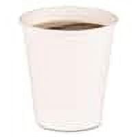 10 oz. White Disposable Paper Cups, Hot Drinks, 20 Cups / Sleeve, 50 Sleeves / Carton