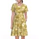 thumbnail image 1 of Balery Mermaid Fish Scale Vestidos sueltos de manga corta para mujer, vestidos de verano 2025, vestidos casuales de corte A con vuelo., 1 of 6