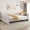 White, variant on MODERNLUXE King Size Upholstery Daybed with USB Ports, White