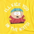 thumbnail image 2 of South Park Kick You in The Nuts Women's T Shirt,Yellow, Medium, 2 of 6