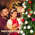 thumbnail image 6 of Topbuy 8FT Pre-Lit Christmas Tree Artificial Xmas Tree W/ 600 Replaceable Dual Color LED Lights, 6 of 10