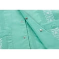 Mens Shirts,Men's Short Sleeve Cuban Guayabera Shirts Full Zip Front