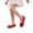 Red, variant on LRen Toddler Sandals Girl White Girls Fashion Bow Sandals Shoes for Toddler And Soft Sole Casual Summer Footwear