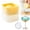 Z-3-Yellow, variant on Round Ice Cube Mold, Ice Ball Maker Mold, Ice Ball Mold, Sphere Ice Mold, Ball Ice Cube Mold, Big Ice Cube Molds, Ice Sphere Mold, Easy Release Ice Mold, Circle Ice Cube Mold 1Pcs