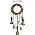 thumbnail image 3 of Vikakiooze Car Decorations For Women Car, Blessing Bells Evil Spirit Wind Chimes Witch Bell Door es Witchcraft Decor, 3 of 6