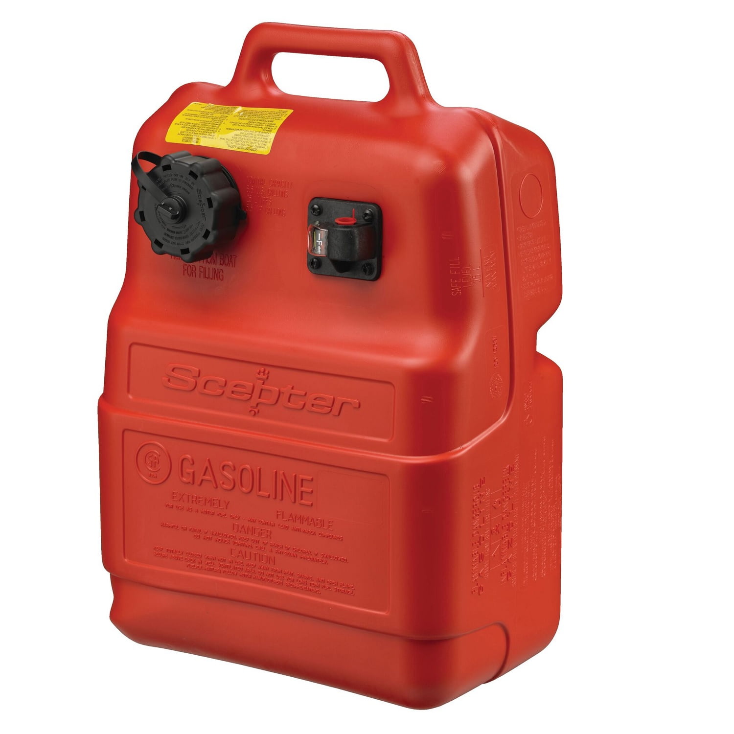 Scepter 6.6 Gallon EPA and CARB Certified OEM Portable Gas Can with