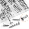 thumbnail image 4 of Juego De Tornillos Para Madera #12 X 3/4"" 1"" 1-1/4"" 1-1/2"" 2"" Helifouner 54 Piezas Kit Surtido De Tornillos Autorroscantes De Cabeza Avellanada Phillips Tornillos Para Madera De Cabeza Plana Phil, 4 of 5