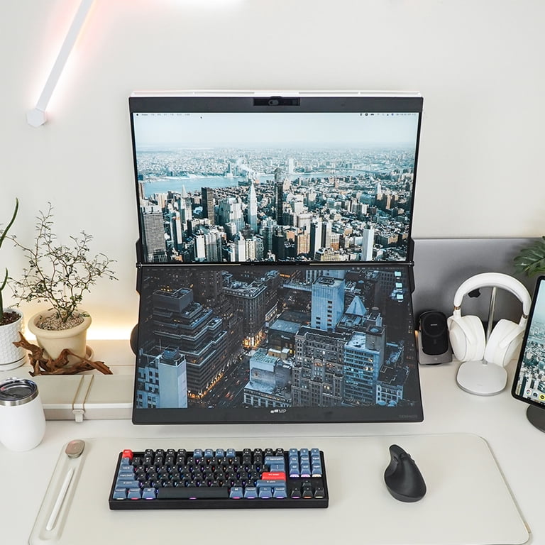 Mobile Pixels Geminos X 1440p 24-In. Dual-Screen Desktop Monitor