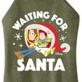 thumbnail image 3 of Toy Story - Waiting For Santa - Juniors High Neck Tank Top, 3 of 5