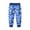 Blue, variant on Bellafa Toddler Boys Casual Cotton Pants Drawstring Elastic Sweatpants Cartoon Camouflage Active Joggers 2-7T