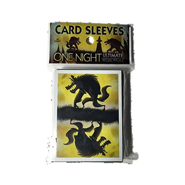 one night ultimate werewolf card sleeves One Night Ultimate Werewolf Card Sleeves (50) New