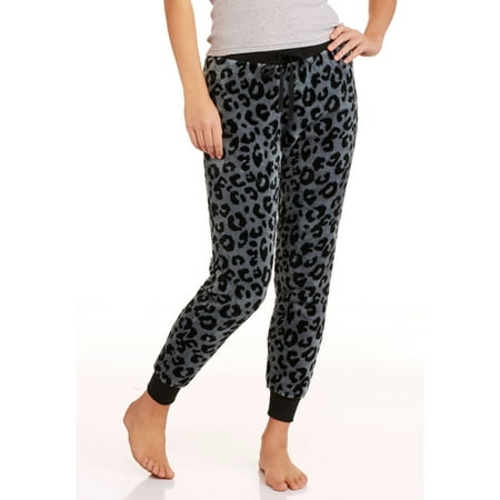 black fuzzy pants