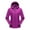 Purple, variant on DDAPJ pyju Womens Lightweight Raincoat on Clearance,Slim Fit Waterproof Sunscreen Hooded Jacket Zip Up Drawstring Active Outdoor Fall Coats with Pockets M - 3XL