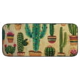 thumbnail image 2 of ARISTURING  Natural Coco Coir Door Mat with Cactus Design for Outside, Entryway,  Welcome Rug for Front Door, Porch 19.68*47.24 in, 2 of 6