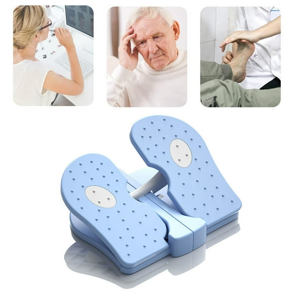 Mini Stepper Trainer,Foot Stepper Machine Reinforced Under Desk Leg Workout Trainer Leg Exerciser Peddle Exceptional Reliability
