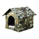 thumbnail image 2 of Refugio para , muebles de carpa resistentes a la intemperie, nido grueso a prueba de frío, perrera para al aire libre , 40cmx35cmx40cm Fernando Refugio de gatos callejeros, 2 of 8