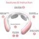 thumbnail image 3 of Electric Pulse Neck Massager Cordless, Smart Neck Massager, 3 Modes 15 Levels Deep Tissue Trigger Point Massager, 3 of 5