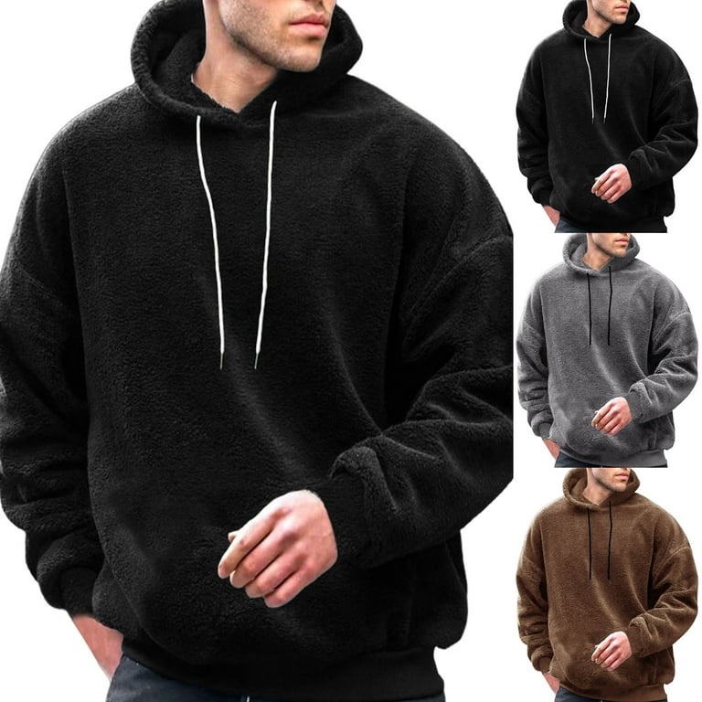 Heren Voor Heren Met Capuchones Met Capuchon: Katoenen Blend Fleece Jas Voor De Winter, Casual Activewear Van 20,13 € | DHgate