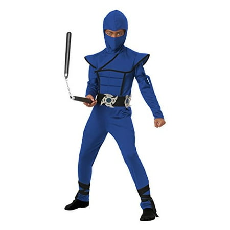 California Costumes Stealth Ninja Child Costume (Blue),