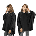 thumbnail image 2 of Oversized Hooded Poncho Cape, Casual Hoodie Sweatshirt, Batwing Coat Pullover | Light Weight, Cozy, Comfortable, Roomy | for Adults Women Men Teens, 2 of 7