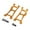 Gold, variant on LeeQinersw RC Rear Lower Swing Arm for 1/14 RC Car 14211 Heavy Duty Sturdy Spare Parts Sliver