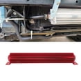 thumbnail image 1 of 18 Inch Aluminum Finned Transmission Oil Cooler Durable Fast Cooling Universal Fit for Car Truck, 1 of 8