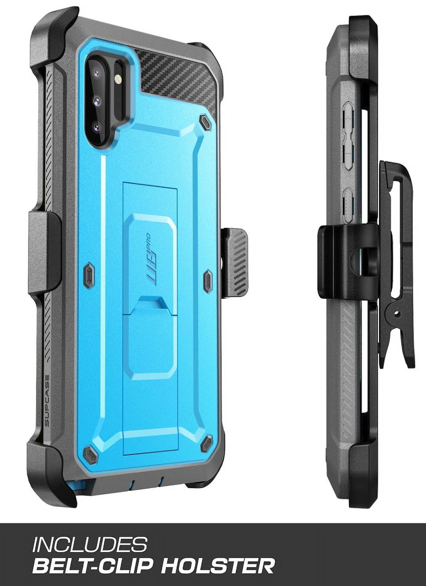 SUPCASE Unicorn Beetle Pro Series Case for Samsung Galaxy Note 10 (2019 Release), Full-Body Rugged Holster & Kickstand with-Out Built-in Screen Protector (Blue)