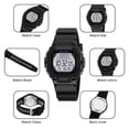 thumbnail image 6 of Mens Digital Sports Watch Waterproof, Outdoor Tactical Watch with Luminous Display Alarm Stopwatch Calendar, for Hiking Camping Running Swimming Daily Wear, 6 of 9