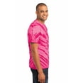 thumbnail image 3 of Port  Company - Tiger Stripe Tie-Dye Tee. PC148 4X-Large Pink, 3 of 6