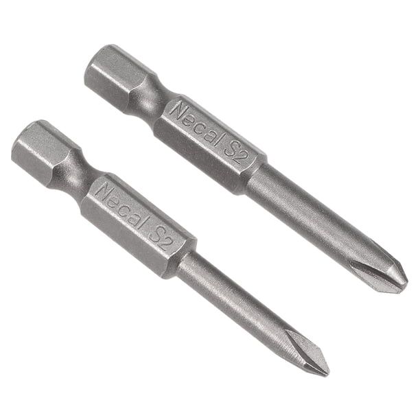 Kit de herramientas de destornillador de 2 piezas con vástago hexagonal de 1/4 pulgada, cabezal Y1 Y2