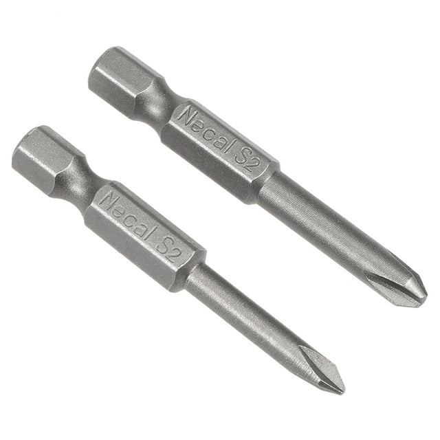 Kit de herramientas de destornillador de 2 piezas con vástago hexagonal de 1/4 pulgada, cabezal Y1 Y2