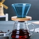 thumbnail image 4 of Xihbxyly Taza con Filtro de Café, Elegante Diseño de Vidrio, Base de Madera Extraíble, Filtro Reutilizable para Una Preparación Sostenible, Cafetera Portátil, para Uso En Casa, Oficina y Exteriores,, 4 of 6