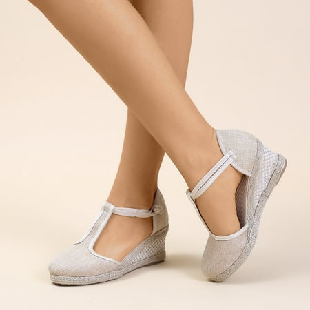 

Pejock Summer Sandals Savings Clearance 2023! Women s Closed Toe Buckle Ankle Strap Flatform Wedge Casual Sandals Womens Wedge Sandals Closed Toe Buckle Strap Comfortable Casual Platforms Sandals