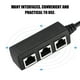 thumbnail image 5 of Adaptador de cable Ethernet ANGGREK conector RJ45 1 a 3 Extensión de cable, 5 of 7