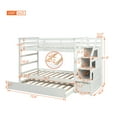 thumbnail image 7 of Twin-Over-Twin Bunk Bed with Twin Size Trundle and 3 Storage Stairs, 7 of 7