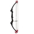 thumbnail image 2 of Open Box Genesis Original Archery Compound Bow/Arrow Set, Left Handed, Black, 2 of 6