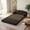 Brown, variant on 2-Seater Micro Corduroy Sofa Bed with Removable Cover - White