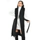 thumbnail image 1 of Chaleco largo con cinto Roman Fashion /Juvenil, 3018 (Negro) negro M, 1 of 5