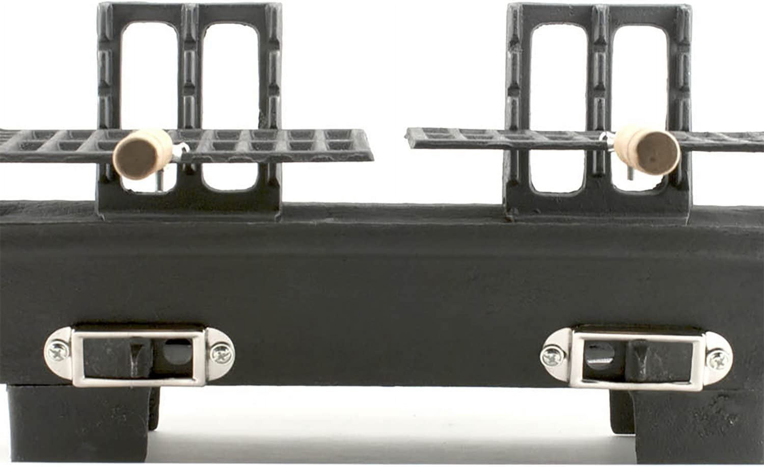 30052 Marsh Allen Kay Home Product's Cast Iron Hibachi Charcoal Grill, 10 by 18-Inch (Limited Edition)