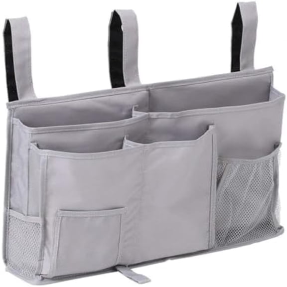 Haimei 8 Pockets Bunk Bed Caddy, Gray