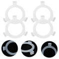 thumbnail image 2 of Shisuyan Light Bulb Adapter Plastic 10Set 2.2x2.2in, 2 of 8
