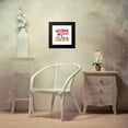 thumbnail image 4 of Reed, Tara 15x15 Black Modern Framed Museum Art Print Titled - Gardening Gnomes Sentiment IV-Welcome Friends, 4 of 5