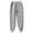 z-Light Gray38426, variant on FINALGANG Boys Kids Solid Color Jogger Pants Elastic Waist Drawstring Casual Tapered Trousers With Side Pockets For Outdoor Daily Wear Black 6-7 Years