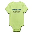thumbnail image 1 of CafePress - YOUNGEST CHILD Body Suit - Baby Light Bodysuit, 1 of 1