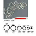thumbnail image 3 of Yeetfub 2024 Peel Stick Tiles Clearance Circle Wall Stickers Art Wall Decoration DIY Wall Sticker Creative For Home Living Room Bedroom Bathroom Decor *gold, 3 of 6