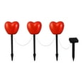 thumbnail image 2 of DPTALR Solar Heart Heart Shaped Garden Decor Ground Inserting Lamp, 2 of 6