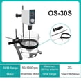 thumbnail image 2 of Laboratory Stirrer Electric Stirrer Digital Display Overhead Stirrer Mixer Lab Equipment, 2 of 5