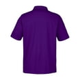 thumbnail image 5 of CORE365 CE104 Men's Market Snag Protect Mesh Polo-Campus Purple-L, 5 of 6