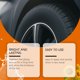 thumbnail image 3 of Cera brillante para neumáticos de coche | Brillo y protección duraderos | Apósito para neumáticos de fácil aplicación | Fórmula no grasa para ruedas y bujes | Acabado refrescante | 1 paquete |, 3 of 7