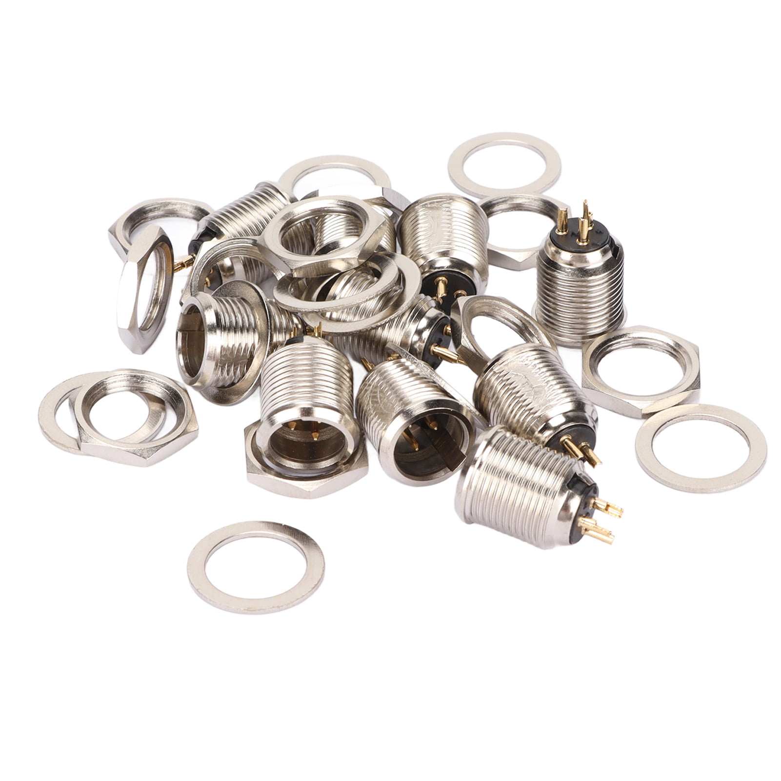 Connecteur Mini XLR Mâle 3 Broches - Prise Jack Socket Pour Câble Audio - Neuf